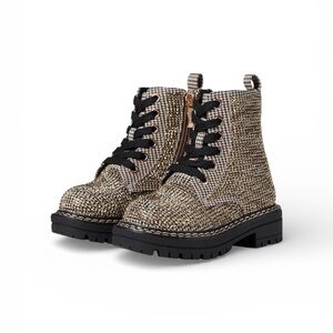 Kurt Geiger London Kids Mini Burlington Lug Bootie Size 4